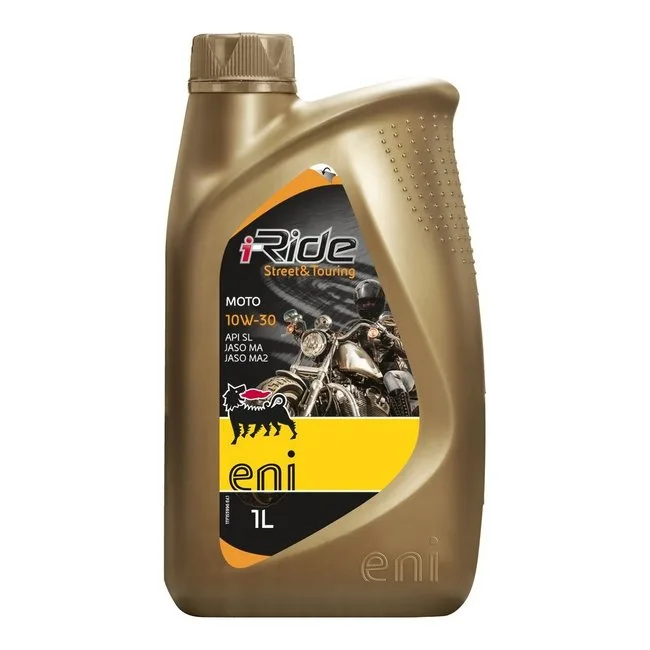 ძრავის ზეთი Eni i-Ride Moto 10W-30, 1 ლ