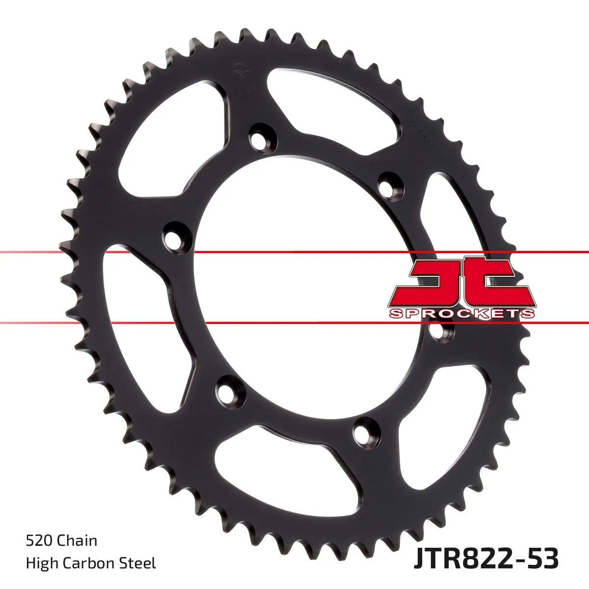 Задняя звезда JT Sprockets 53T 520