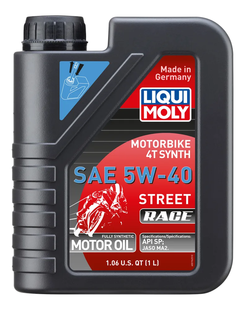 Liqui Moly Motorbike 4T Synth Street Race 5W-40 engine oil, 1 L