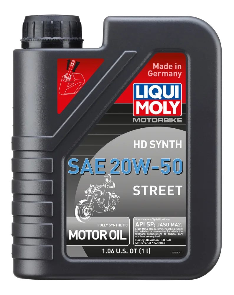 Liqui Moly Motorbike HD Synth Street 20W-50 engine oil, 1 L