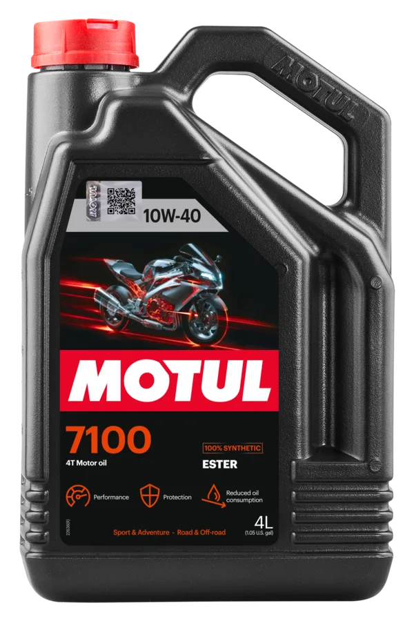 Motul 7100 4T 10W-40 engine oil, 4 L