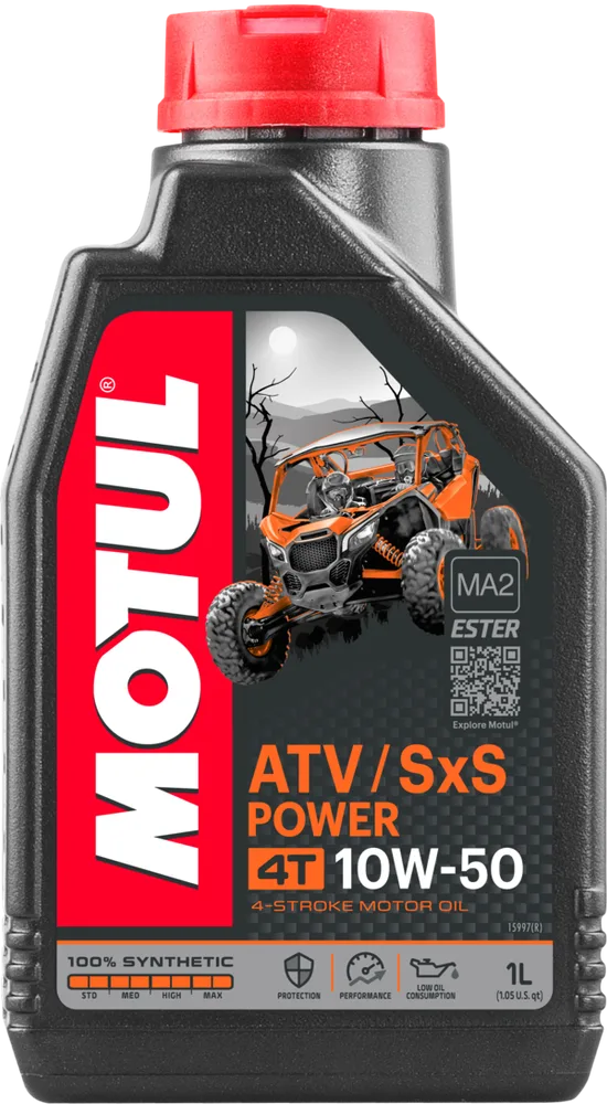 Motul ATV/SxS Power 4T 10W-50 engine oil, 1 L